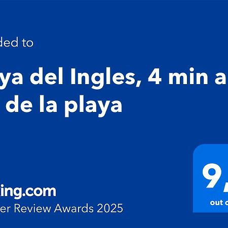 Playa Del Ingles, 4 Min A Pie De La Playa Apartment มาสปาโลมาส ภายนอก รูปภาพ